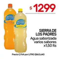 Nini Mayorista Sierra de los padres agua saborizada varios sabores oferta