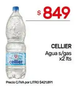 Nini Mayorista Cellier agua s/gas oferta