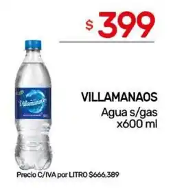 Nini Mayorista Villamanaos agua s/gas oferta