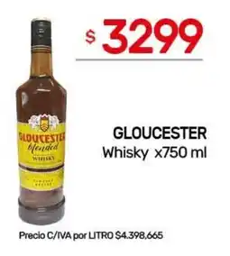 Nini Mayorista Gloucester whisky oferta