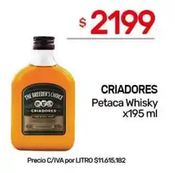 Nini Mayorista Criadores petaca whisky oferta