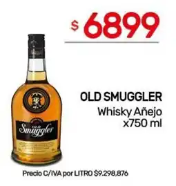 Nini Mayorista Old smuggler whisky añejo oferta