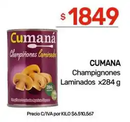 Nini Mayorista Cumaná champiñones laminados oferta