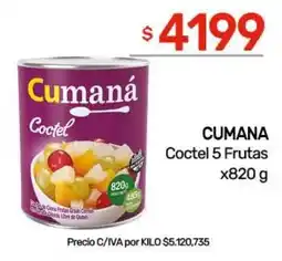 Nini Mayorista Cumaná Coctel 5 Frutas oferta