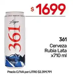 Nini Mayorista 361 cerveza rubia lata oferta