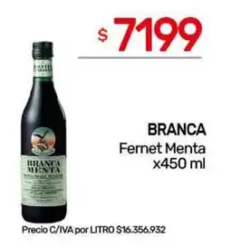 Nini Mayorista Branca fernet menta oferta
