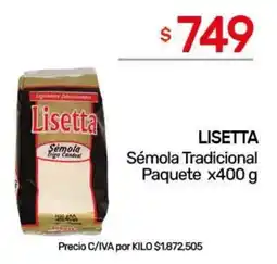 Nini Mayorista Lisetta sémola tradicional oferta