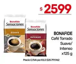 Nini Mayorista Bonafide café torrado suave/intenso oferta