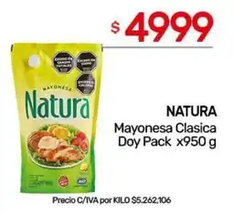 Nini Mayorista Natura mayonesa clasica oferta