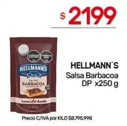 Nini Mayorista Hellmann's salsa barbacoa oferta