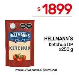 Nini Mayorista Hellmann's ketchup dp oferta