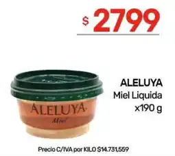 Nini Mayorista Aleluya miel liquida oferta