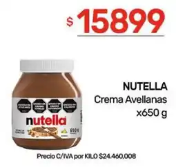 Nini Mayorista Nutella crema avellanas oferta