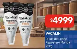 Nini Mayorista Vacalin dulce de leche repostero manga oferta