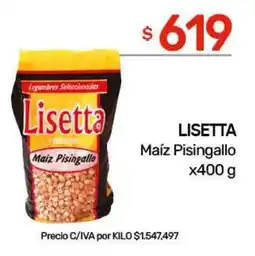 Nini Mayorista Lisetta maíz pisingallo oferta