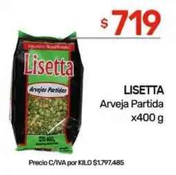 Nini Mayorista Lisetta arveja partida oferta