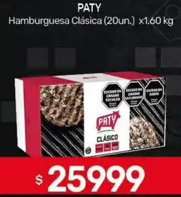 Nini Mayorista Paty hamburguesa clásica oferta