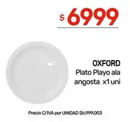 Nini Mayorista Oxford plato playo ala angosta oferta
