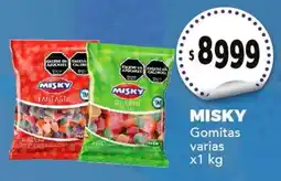 Nini Mayorista Misky gomitas varias oferta