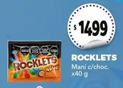 Nini Mayorista Rocklets maní c/choc. oferta