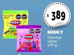 Nini Mayorista Misky gomitas varias oferta