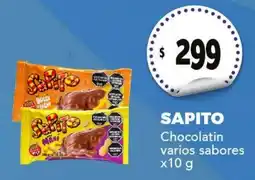 Nini Mayorista Sapito chocolatin varios sabores oferta