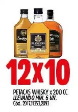 Supermercados Yaguar Whisky oferta