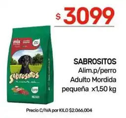 Nini Mayorista Sabrositos alimento para perro adulto mordida pequeña oferta