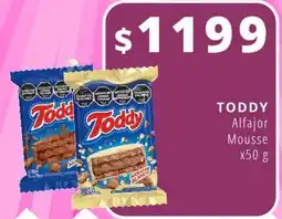 Nini Mayorista Toddy alfajor mousse oferta