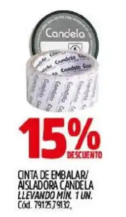 Supermercados Yaguar Candela cinta de embalar/aisladora oferta