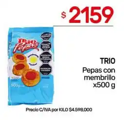 Nini Mayorista Trio pepas con membrillo oferta