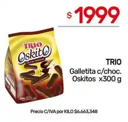 Nini Mayorista Trio galletita c/choc. oskitos oferta