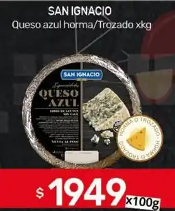 Nini Mayorista San ignacio queso azul horma/trozado oferta