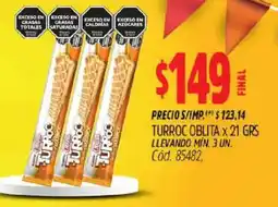 Supermercados Yaguar Turroc oblitera oferta