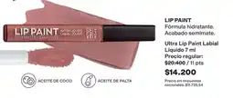 Avon Avon - ultra lip paint labial líquido oferta