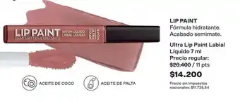 Avon - ultra lip paint labial líquido