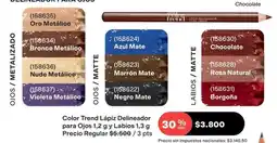 Avon Avon - color trend lápiz delineador para ojos 1,2 g y labios 1,3 g oferta