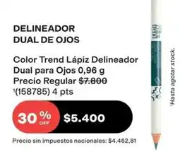 Avon Off - lápiz delineador dual para ojos 0,96 g (158785) 4 pts oferta