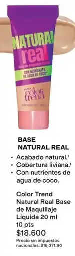 Avon Avon - natural real base de maquillaje líquida oferta