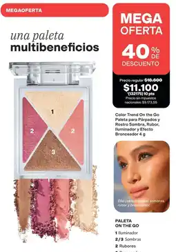 Avon Natura - paleta multibeneficios oferta