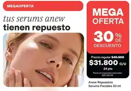 Avon Anew - repuestos serums faciales oferta