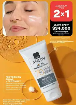 Avon Avon - anew solar triple proteccion fps 70 oferta