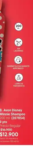Avon Avon - minnie shampoo 200 ml (207854) oferta
