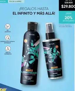 Avon Avon - the buzz lightyear shampoo 2 en 1 + colonia oferta