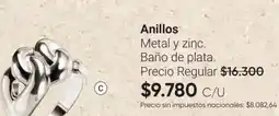 Avon Anillos oferta