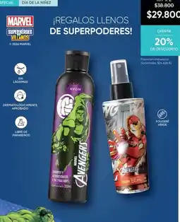Avon Avon - avon marvel super heroes villains oferta