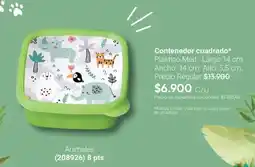 Avon Contenedor cuadrado oferta