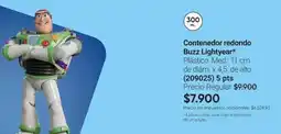 Avon Redondo - contenedor redondo buzz lightyear* (209025) oferta