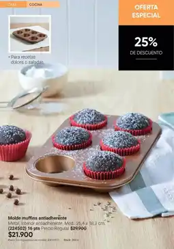 Avon Molde muffins antiadherente oferta