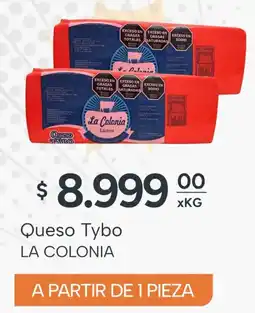 El Milagro Mayorista La colonia queso tybo oferta